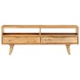 Mueble de TV madera maciza de mango 110x30x41 cm