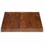 Tablero mesa rectangular madera maciza reciclada 80x60x2,5 cm
