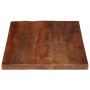 Tablero mesa rectangular madera maciza reciclada 120x60x2,5 cm