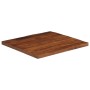 Tablero de mesa cuadrado madera maciza reciclada 70x70x2,5 cm