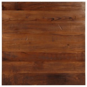 Tablero de mesa cuadrado madera maciza reciclada 80x80x2,5 cm Tablero de mesa cuadrado madera maciza reciclada 80x80x2,5 cm