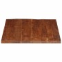 Tablero mesa rectangular madera maciza reciclada 100x80x3,8 cm en Tableros para mesas | Comprar online en Foro24