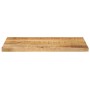 Tablero mesa rectangular madera maciza mango rugosa 50x20x2,5cm en Tableros para mesas | Comprar online en Foro24