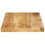 Tablero mesa rectangular madera maciza mango rugosa 60x20x2,5cm en Tableros para mesas | Comprar online en Foro24