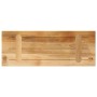 Tablero mesa rectangular madera maciza mango rugosa 90x20x2,5cm