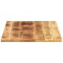 Tablero de mesa rectangular madera mango rugosa 90x60x2,5 cm en Tableros para mesas | Comprar online en Foro24