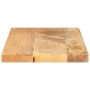 Tablero de mesa rectangular madera maciza mango 40x30x2,5 cm