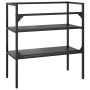 Waschbeckenstruktur aus schwarzem Eisen, 79 x 38 x 83 cm von vidaXL, Badezimmerwaschtische - Ref: Foro24-338489, Preis: 96,53...