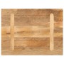 Tablero de mesa rectangular madera maciza mango 70x50x2,5 cm en Tableros para mesas | Comprar online en Foro24