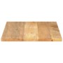 Tablero de mesa rectangular madera maciza mango 70x60x2,5 cm