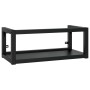 Suspended black iron washbasin structure 79x38x31 cm by vidaXL, bathroom vanities - Ref: Foro24-338495, Price: 66,82 €, Disco...