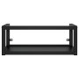 Suspended black iron washbasin structure 79x38x31 cm by vidaXL, bathroom vanities - Ref: Foro24-338495, Price: 66,82 €, Disco...