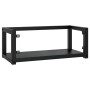 Hängendes Waschbecken Struktur schwarzes Eisen 79x38x31 cm von vidaXL, Badezimmerwaschtische - Ref: Foro24-338495, Preis: 66,...