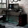 Gaming-Schreibtisch mit LED Z-förmigen Beinen schwarz 90x60x75 cm von vidaXL, Schreibtische - Ref: Foro24-325418, Preis: 122,...