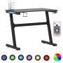 Escritorio gaming con LED patas en forma Z negro 90x60x75 cm de vidaXL, Escritorios - Ref: Foro24-325418, Precio: 131,16 €, D...