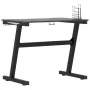 Gaming desk with Z-shaped black LED legs 90x60x75 cm by vidaXL, Desks - Ref: Foro24-325418, Price: 131,97 €, Discount: %