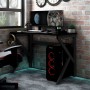 Gaming-Schreibtisch mit K-förmigen Beinen schwarz 90x60x75 cm von vidaXL, Schreibtische - Ref: Foro24-325400, Preis: 122,80 €...