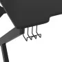 Gaming desk with K-shaped legs black 90x60x75 cm by vidaXL, Desks - Ref: Foro24-325400, Price: 125,48 €, Discount: %