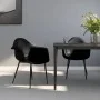 Dining chairs 2 units black PP by vidaXL, dining chairs - Ref: Foro24-338076, Price: 152,28 €, Discount: %