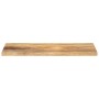 Tablero de mesa rectangular madera maciza mango 80x30x3,8 cm
