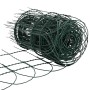 Cerca para césped de hierro recubierto en polvo 10x0,4 m