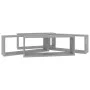Cube wall shelf 4 pcs engineered wood concrete 60x15x23cm by vidaXL, Shelves and shelves - Ref: Foro24-807146, Price: 50,46 €...