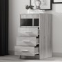 Sonoma graue Sperrholz Kommode 40x50x76 cm von vidaXL, Schließfächer und Lagerschränke - Ref: Foro24-815094, Preis: 72,09 €, ...