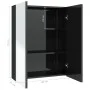 Glänzend schwarzer MDF-Badezimmerspiegelschrank 60x15x75 cm von vidaXL, Badezimmerwaschtische - Ref: Foro24-331524, Preis: 14...