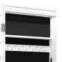 Espejo con joyero y luces LED para pared blanco