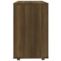 Side table made of brown oak plywood, measuring 70x35x55 cm. by vidaXL, Side tables - Ref: Foro24-815107, Price: 50,44 €, Dis...