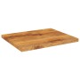 Tablero de mesa rectangular madera maciza mango 60x50x3,8 cm