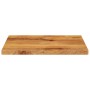 Tablero de mesa rectangular madera maciza mango 60x50x3,8 cm