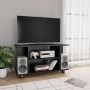 TV-Möbel mit Rädern Holzwerkstoff schwarz 80x40x45 cm von vidaXL, TV-Möbel - Ref: Foro24-800190, Preis: 58,03 €, Rabatt: %