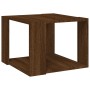 Mesa de centro madera contrachapada roble marrón 40x40x30 cm de vidaXL, Mesas de centro - Ref: Foro24-815170, Precio: 33,63 €