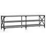 Sonoma TV-Möbel aus grauem Sperrholz 160x40x50 cm von vidaXL, TV-Möbel - Ref: Foro24-826732, Preis: 82,81 €, Rabatt: %