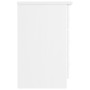 Mesita de noche ALTA madera maciza de pino blanco 41x35x55,5 cm