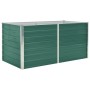 Erhöhtes Pflanzgefäß aus grünem verzinktem Stahl 160x80x77cm von vidaXL, Töpfe und Pflanzgefäße - Ref: Foro24-47010, Preis: 7...