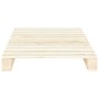 Estructura cama palets sin colchón madera maciza pino 100x200cm