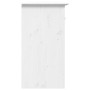 Aparador BODO madera maciza de pino blanco 115,5x44x80 cm