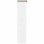 Librería BODO 5 estantes madera maciza pino marrón 82x40x173 cm