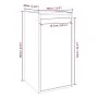 Wandschrank aus massivem Kiefernholz, 30 x 30 x 60 cm von vidaXL, Regale und Regale - Ref: Foro24-813485, Preis: 57,50 €, Rab...