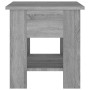 Sonoma gray engineered wood coffee table 40x40x42 cm by vidaXL, Coffee table - Ref: Foro24-813081, Price: 42,82 €, Discount: %