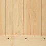 Puerta corredera con herrajes madera maciza de pino 90x210 cm de vidaXL, Puertas - Ref: Foro24-3203164, Precio: 199,32 €, Des...