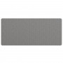 Alfombra de pasillo gris 80x180 cm