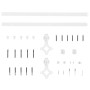 Sliding door with solid pine wood hardware 80x210 cm by vidaXL, Doors - Ref: Foro24-3203166, Price: 204,70 €, Discount: %