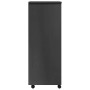 Cajonera con ruedas MOSS madera maciza de pino gris