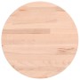 Tablero redondo de madera maciza de haya Ø30x1,5 cm