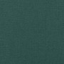 Banco con cojines tela verde oscuro 113x64,5x75,5 cm