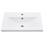 Estructura de baño con lavabo incorporado hierro blanco de vidaXL, Tocadores de baño - Ref: Foro24-3101386, Precio: 161,32 €,...