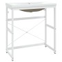 Bathroom structure with built-in white iron sink by vidaXL, bathroom vanities - Ref: Foro24-3101387, Price: 195,75 €, Discoun...